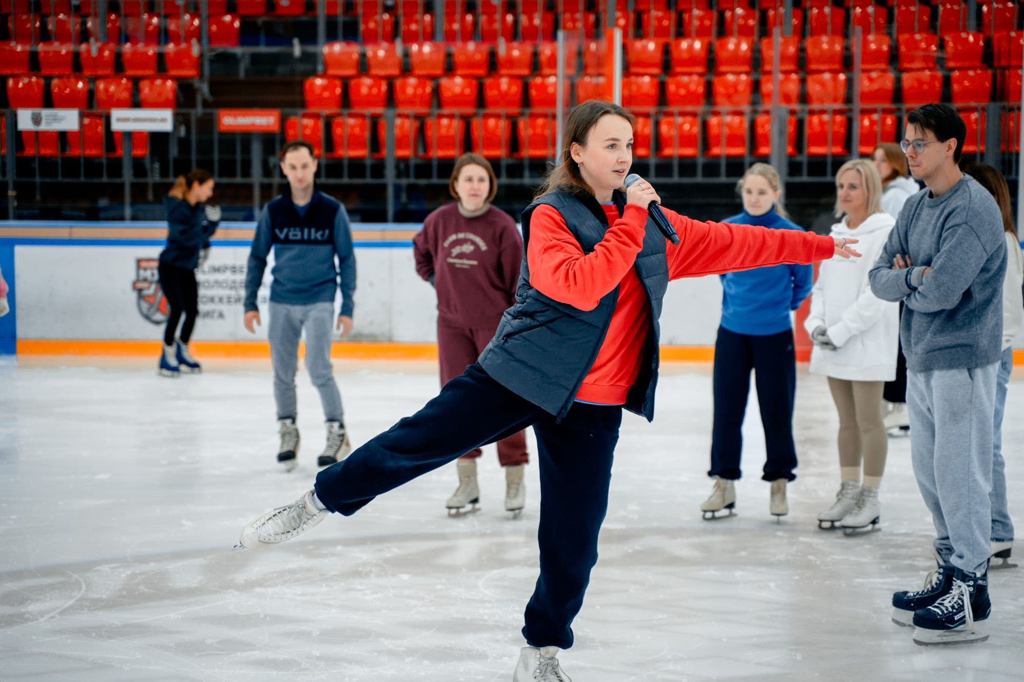 Мастер-класс по фигурному катанию